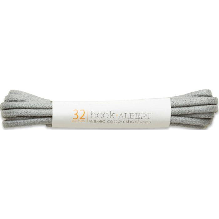 Hook & Albert Premium Dress Shoelaces - Wild Dove (1 Pair) | Elegant & Durable Laces for Dress Shoes, Oxfords & Formal Wear