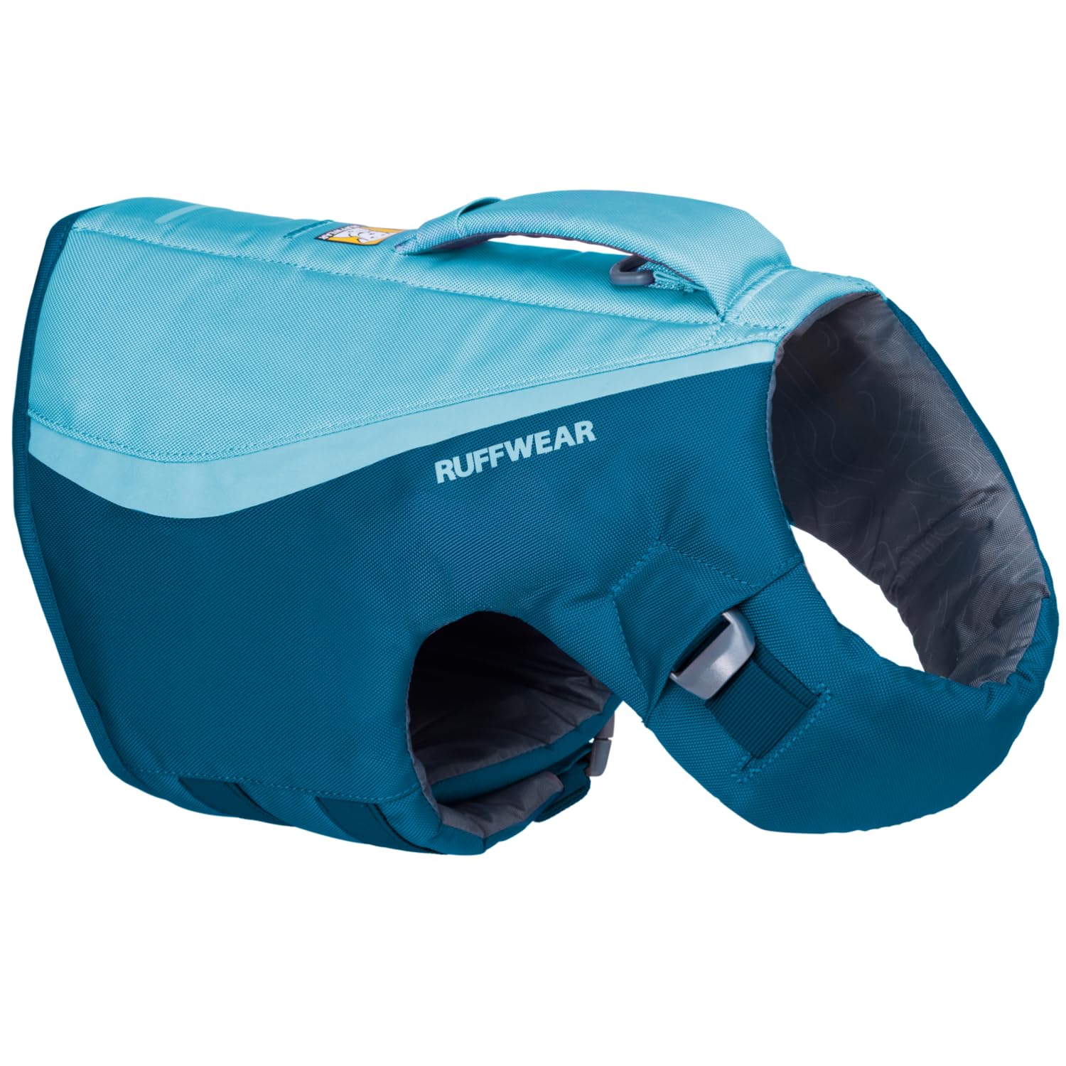 Ruffwear Float Coat Dog Life Jacket - Swimming Safety Vest with Handle for Small Dogs, Deep Blue, XX-Small - Perfect for Boating, Swimming & Water Adventures