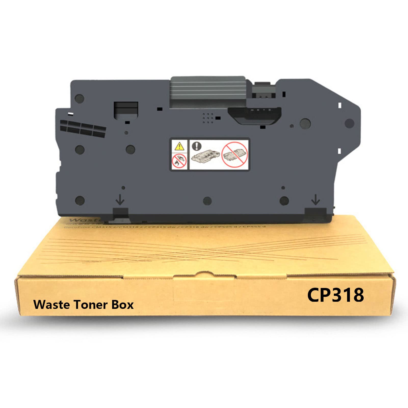 SUEN Compatible Waste Toner Box Replacement for Xerox CP318, DocuPrint CP318dw, CM318z, CM315z, CP315dw Printers - 1 Pack - Perfect for Office & Home Printing Needs
