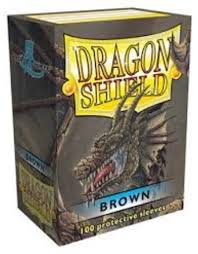 Dragon Shield Classic Brown Sleeves - Premium Card Protectors for MTG, Pokemon & Yu-Gi-Oh! - Perfect for Gaming Tournaments & Collectible Card Storage