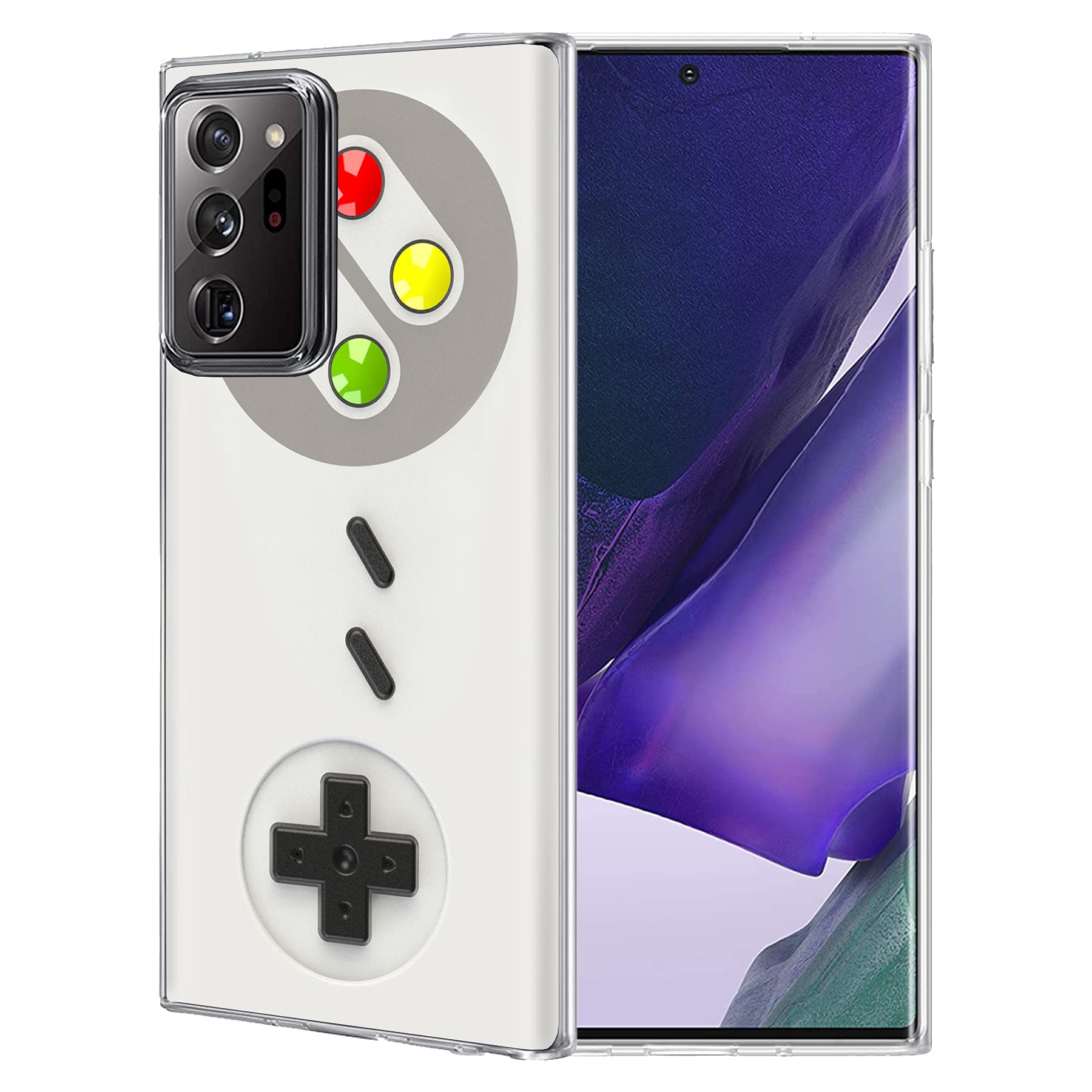 Slim TPU Case for Samsung Galaxy Note 20 Ultra 5G (2020) - Lightweight Flexible Soft Protective Cover with Gameboy Print | Anti-Scratch Durable Phone Case | Perfect for Gaming, Work & Everyday Use | Printed in USA