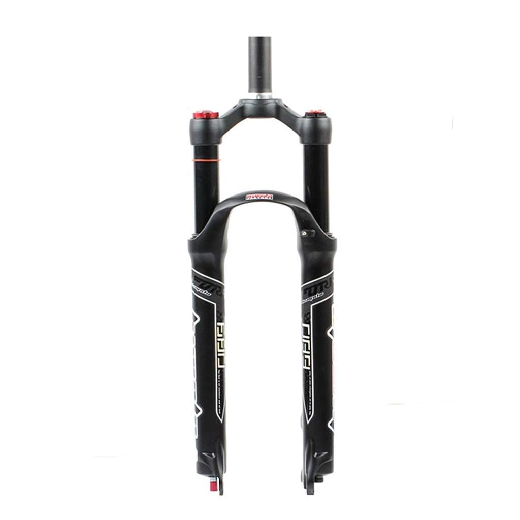 **26/27.5/29 Inch Mountain Bike Suspension Fork - 120mm Travel, Damping Front Fork, Straight Tube Brake for Trail & Off-Road Cycling**