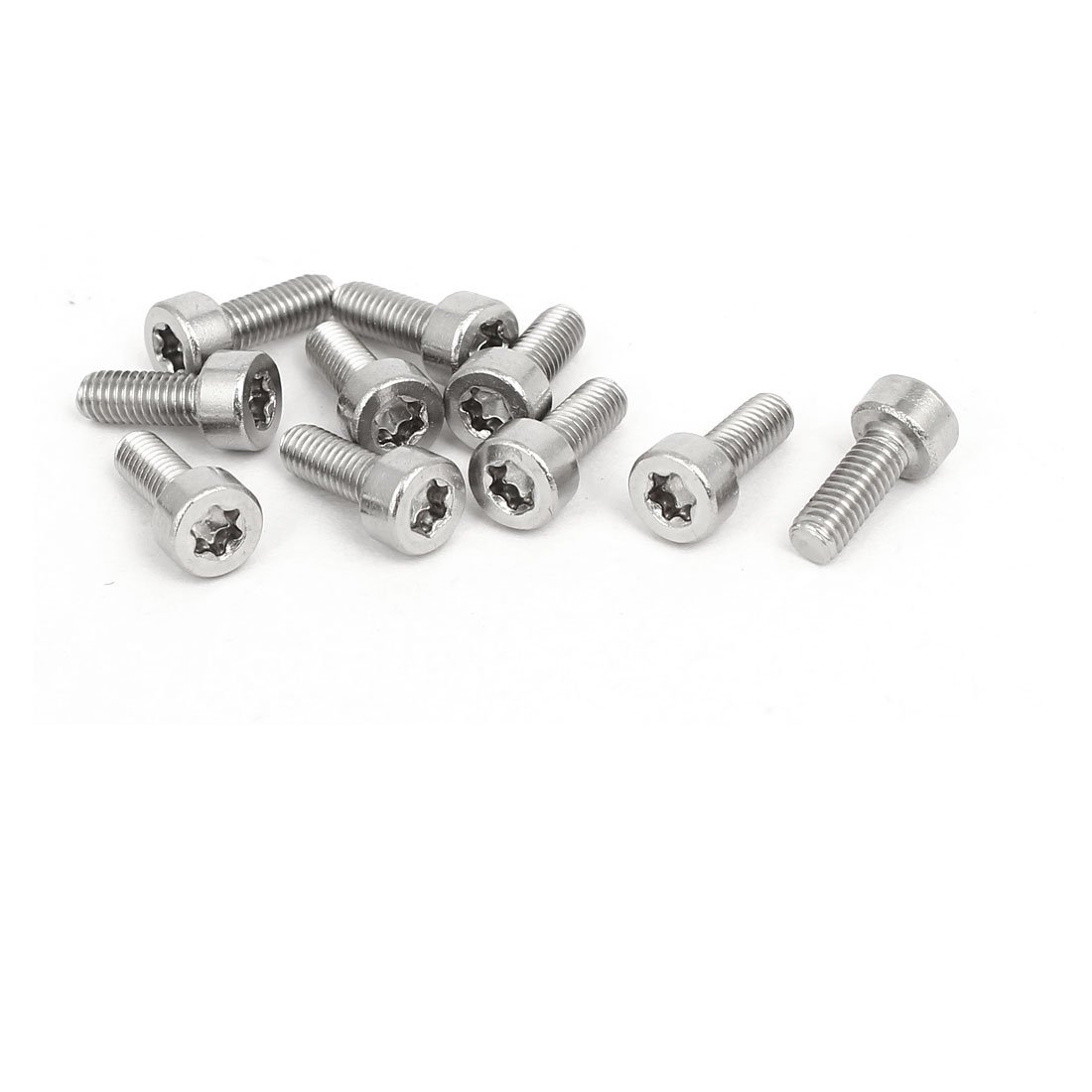 M3x8mm Torx Screws 304 Stainless Steel - 10pcs for Electronics & DIY