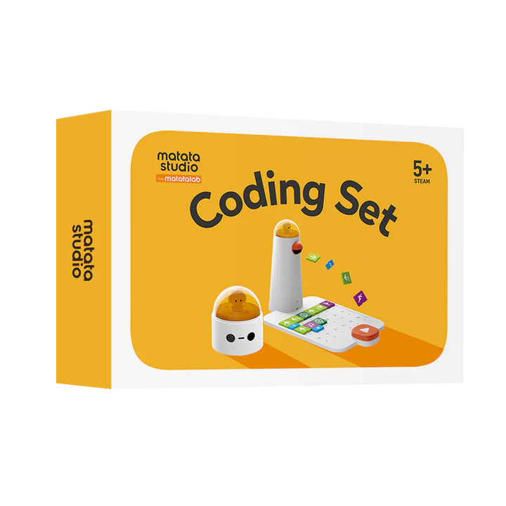 Matatalab Coding Set for Kids - STEM Educational Robot Toy for Learning Programming & Problem Solving - Perfect for Home, Classroom & STEM Activities