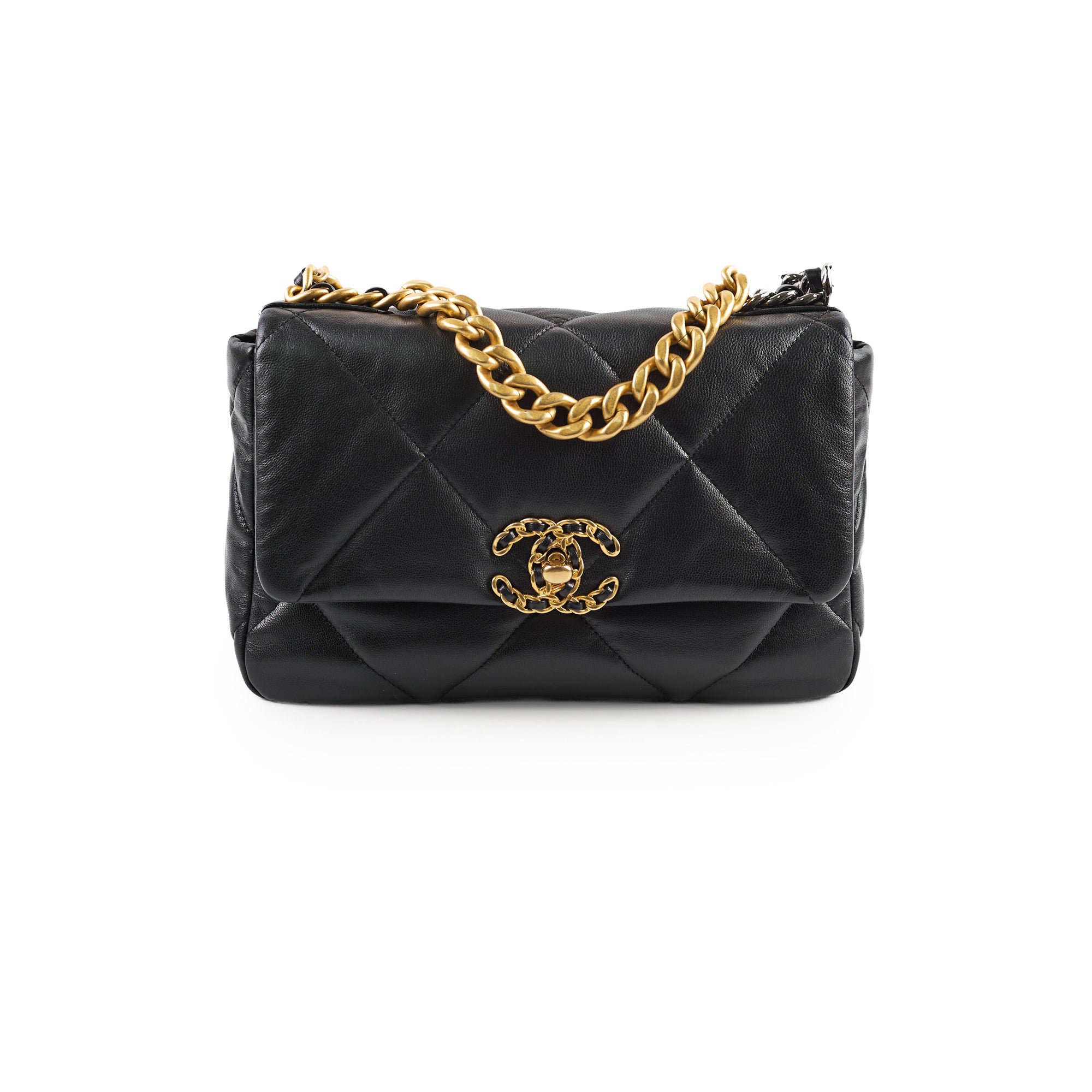Chanel Small 19 Handbag Black 30 Series - Luxury Crossbody Bag for Women, Perfect for Date Night & Evening Events