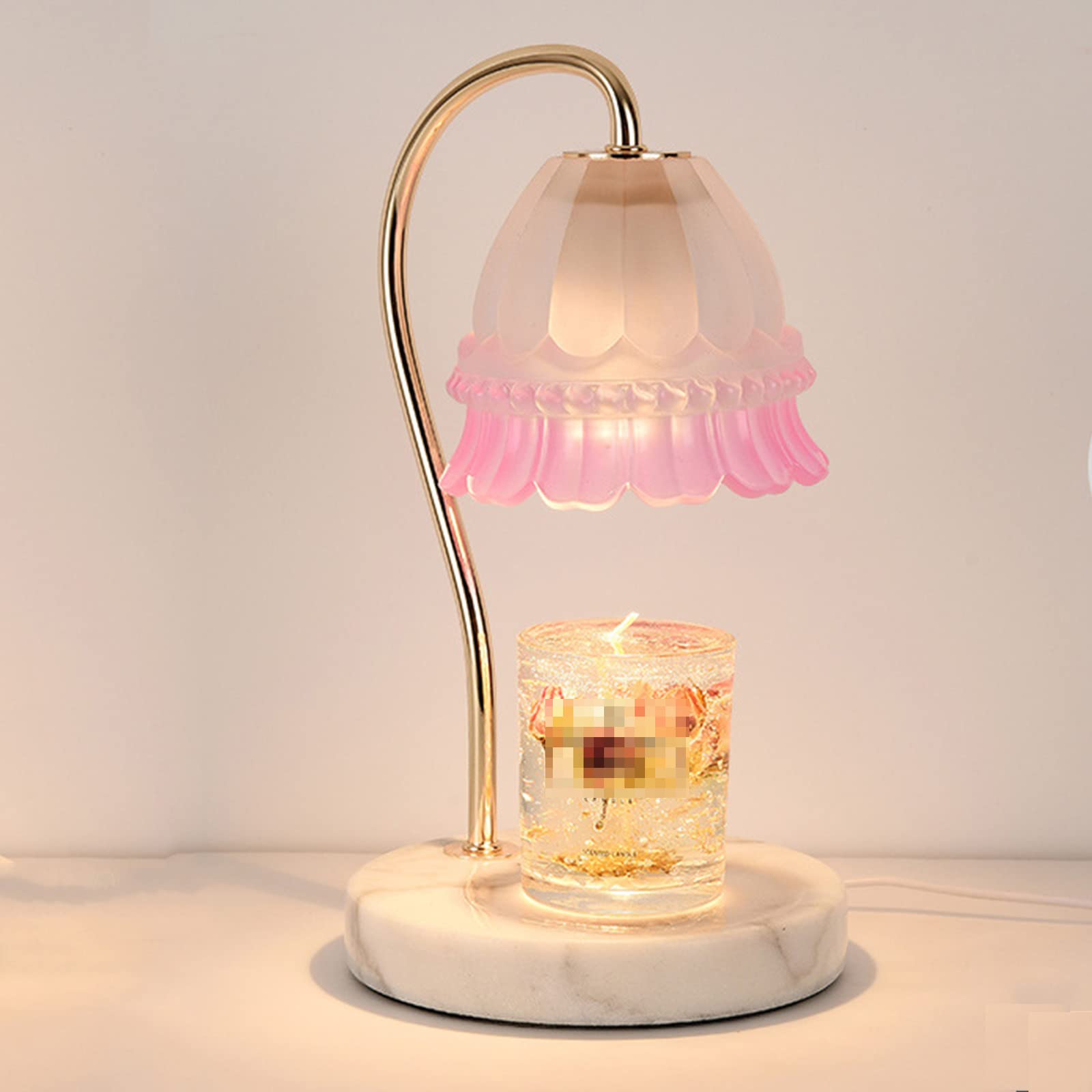 Aromatherapy Wax Melting Lamp with Timer & Dimmer - Smokeless Electric Candle Wax Warmer for Home, Bedroom, Office - Perfect for Relaxation, Stress Relief & Home Decor