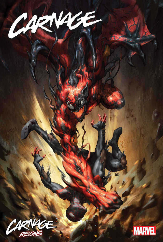 Marvel Carnage 14-Inch Action Figure - Collectible Superhero Toy for Kids & Adults | Perfect for Display, Gifts & Comic Book Fans