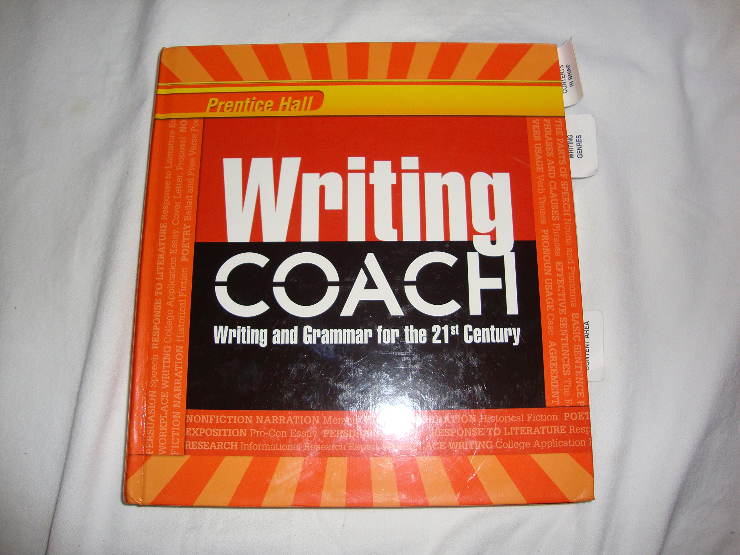 Prentice Hall Writing Coach: 21st Century Writing & Grammar Textbook - Texas Teacher's Edition for 11th Grade | High School English Classroom & Homeschool Learning Resource