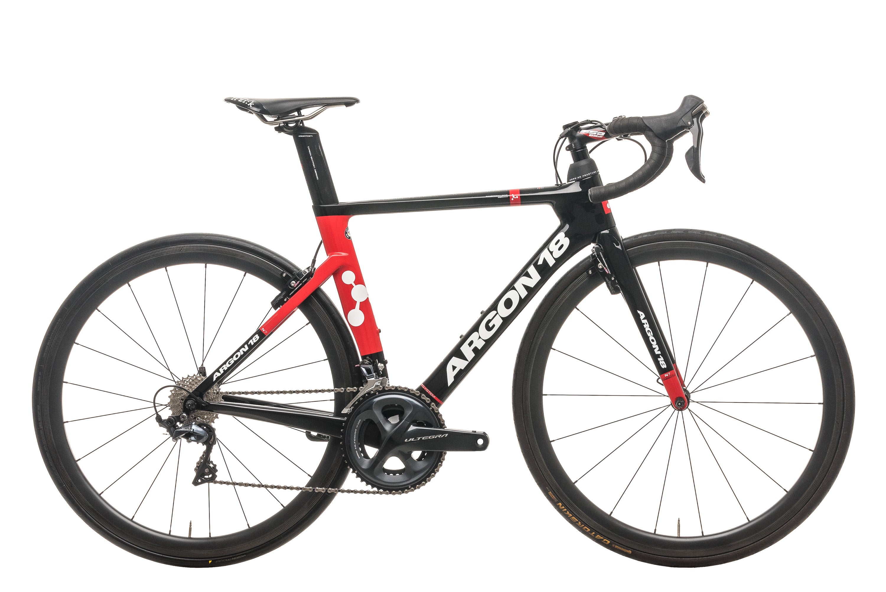 Argon 18 Nitrogen Road Bike 2017 - Lightweight Carbon Frame, Small Size for Men & Women - Perfect for Racing, Commuting & Long-Distance Cycling