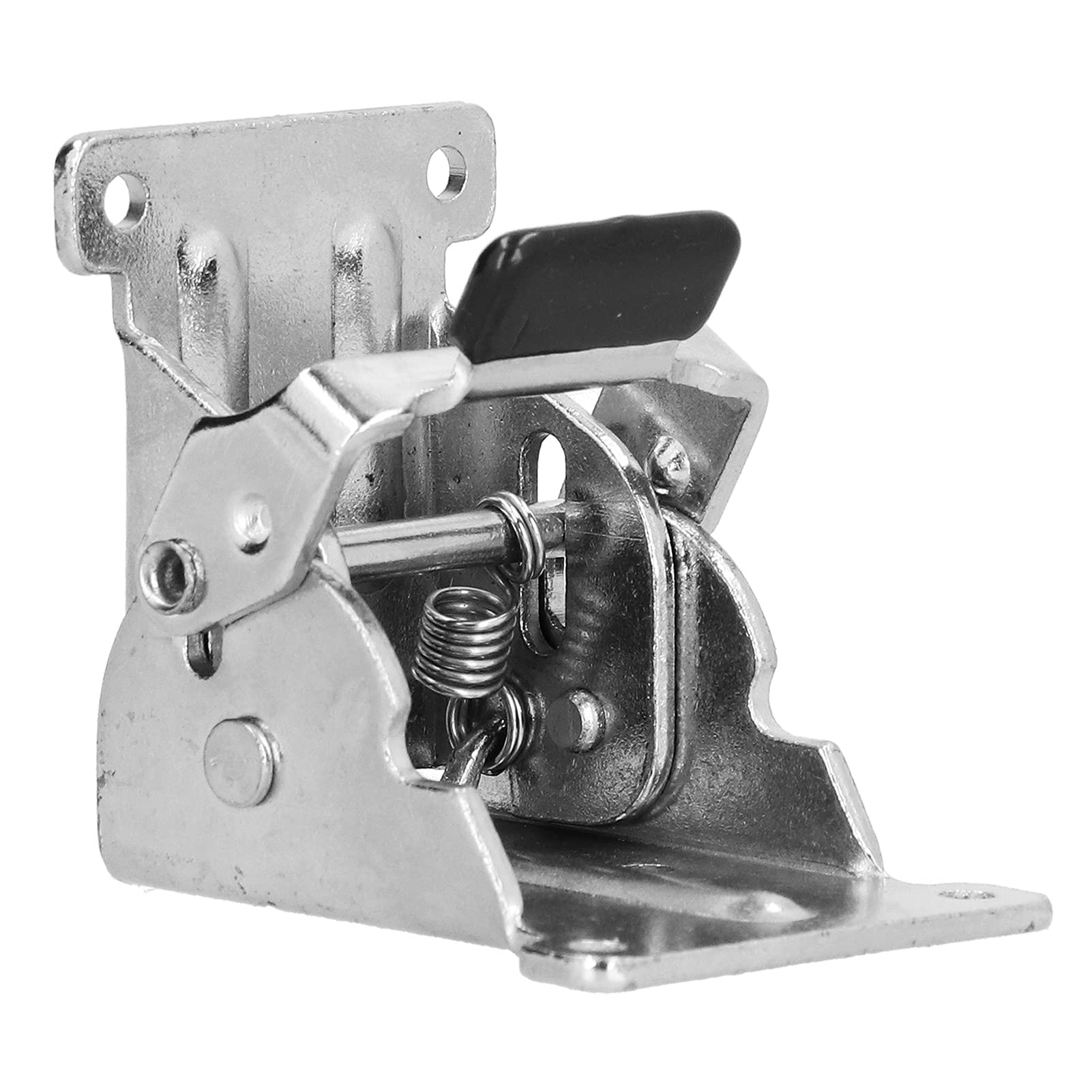 Self-Locking Aluminum Alloy 90° Folding Bracket Hinge, Silver for Cabinets, Doors, Windows, Tables, and Chair Legs – Ideal for Home and Office Furniture