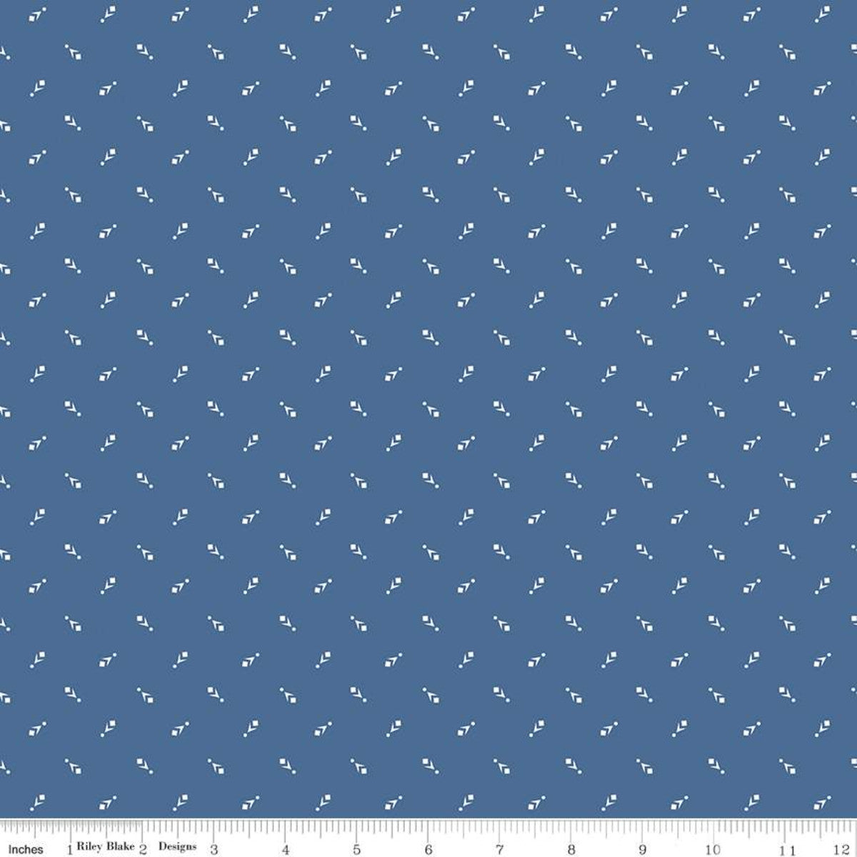 Lori Holt FAMILY DENIM Fabric by the Yard - Premium Cotton Quilting Material for DIY Sewing, Quilts & Home Decor Projects