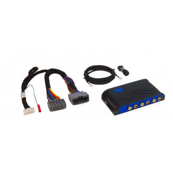 Pac Audio AP4 CH21 Amplifier Interface Adapter for 2007-2018 Chrysler Dodge Jeep RAM Vehicles - Seamless Audio Upgrade for Factory Amplified Systems - Perfect for Car Audio Installations & Enhanced Sound Experience