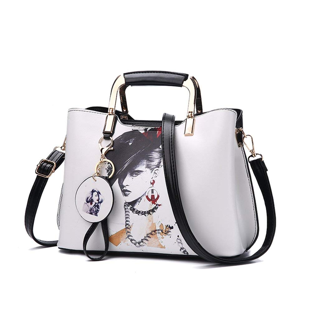 Women's Leather Handbags - Top Handle Satchel Totes for Work & Travel