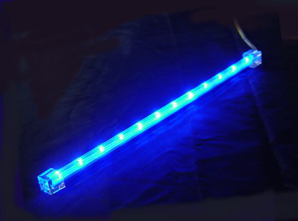 Meteor Light Blue Single LED Night Light - Perfect for Kids' Bedrooms, Nurseries, and Hallways