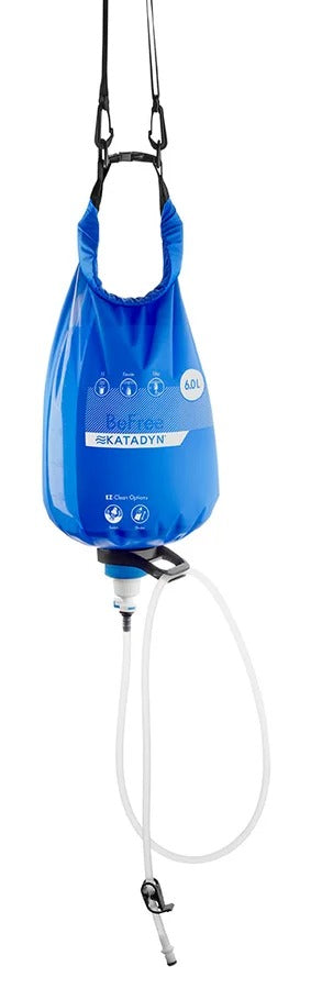 BeFree Gravity Microfilter 6L - Portable Water Filter System for Camping, Hiking & Emergency Preparedness - Clean Drinking Water Anywhere