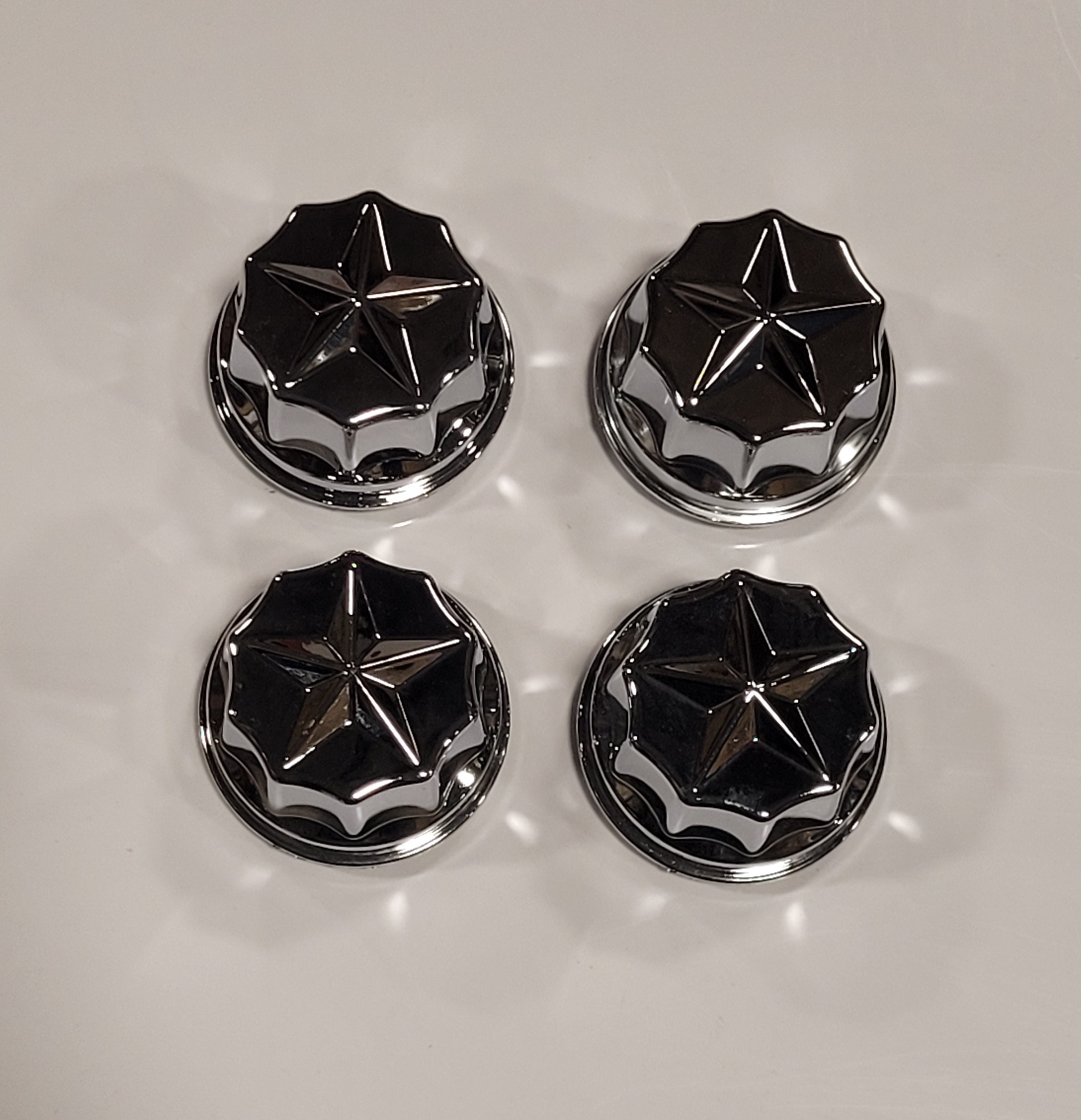 Blazer 125S Plastic Wheel Caps (Set of 4) - Durable Hub Covers for Trucks & SUVs - Perfect for Off-Roading & Everyday Driving