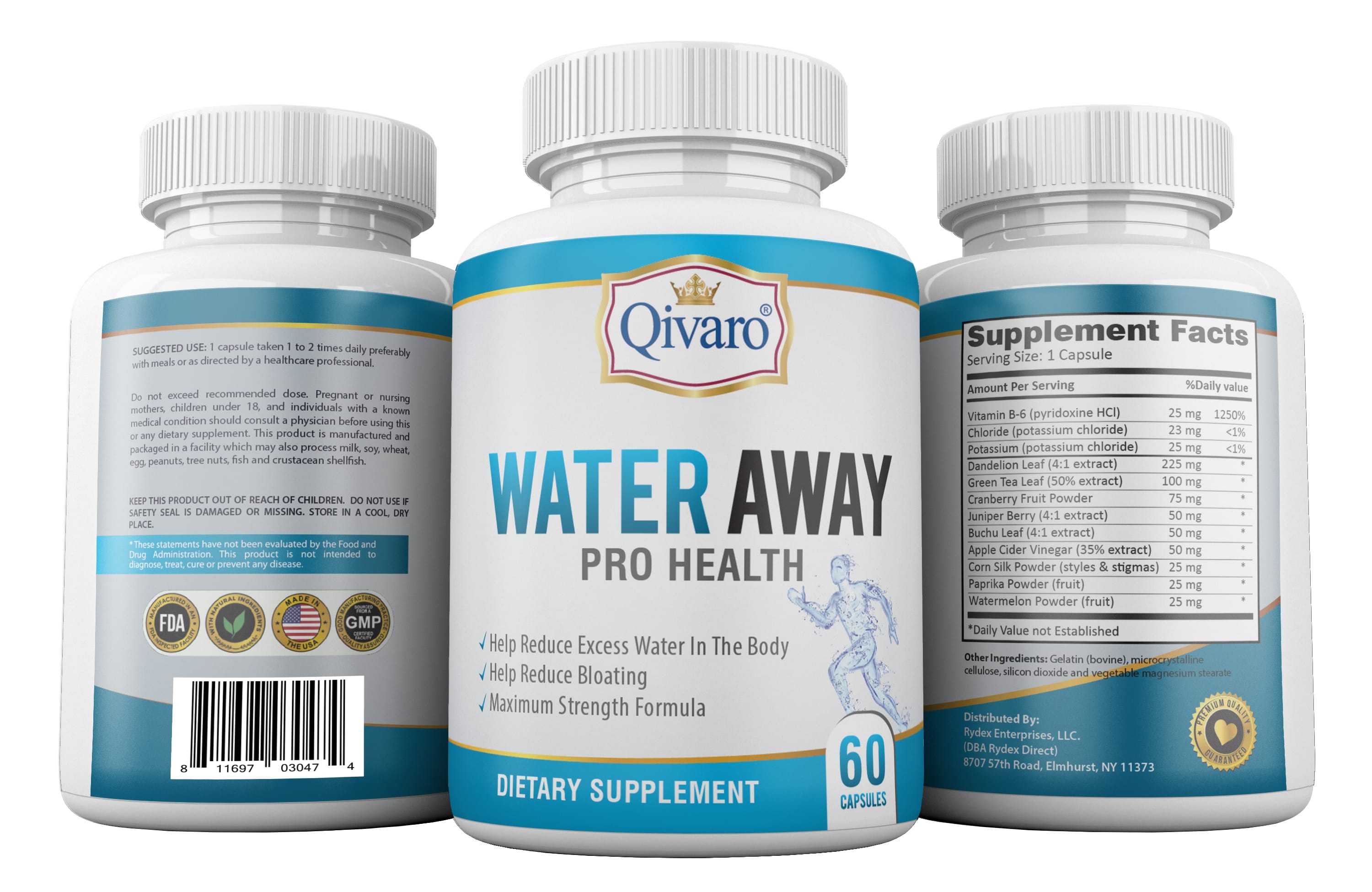 QIH39 Water Away - Quick Drying & Absorbent Microfiber Towel for Gym, Travel & Outdoor Activities