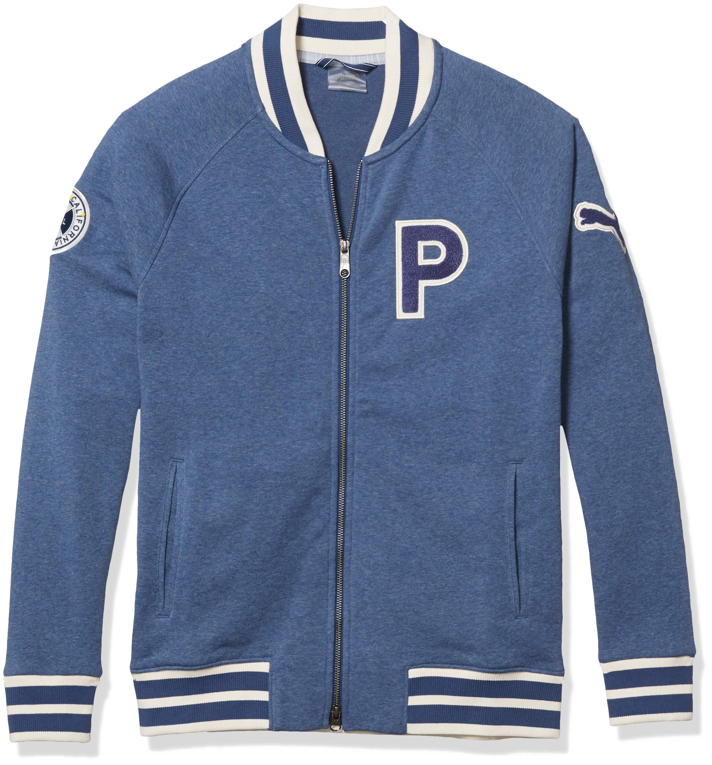 PUMA Men's Varsity Fleece Jacket for Golf & Casual Wear