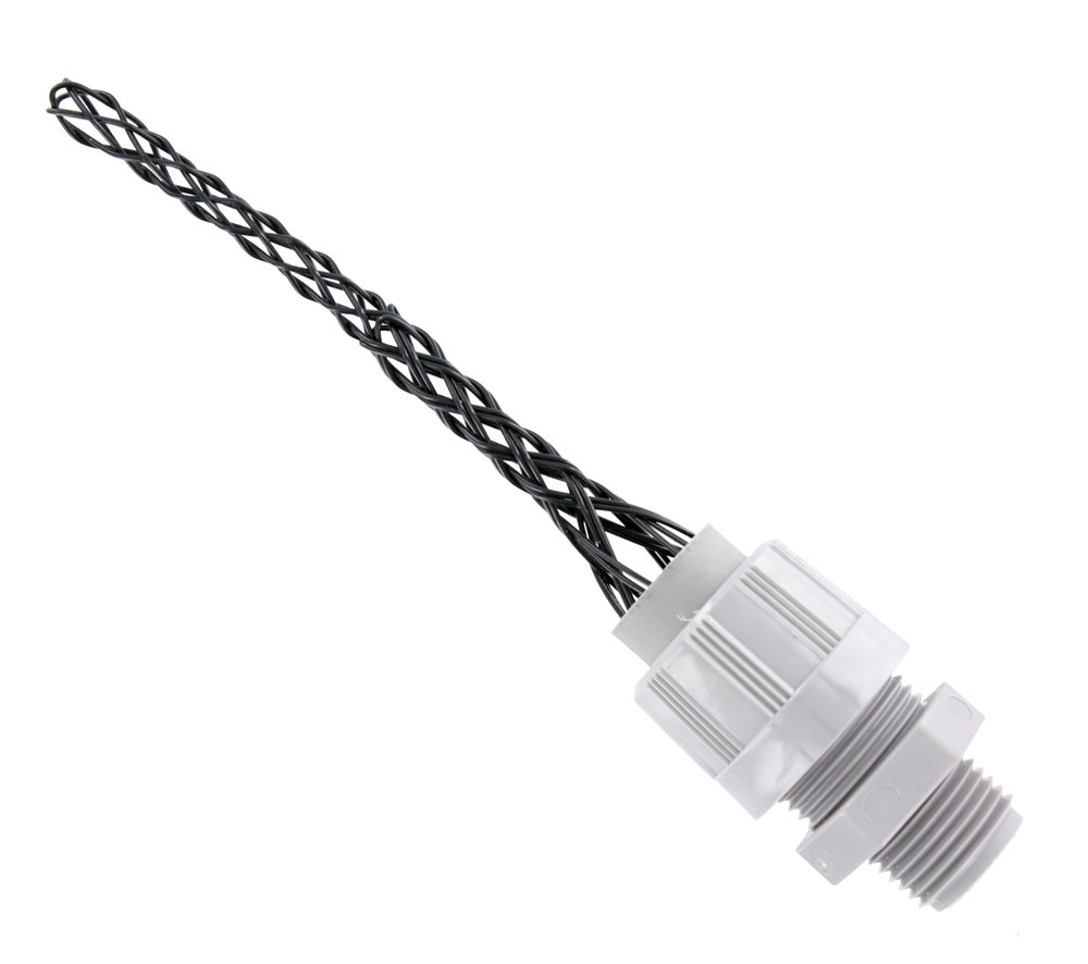 Leviton L7522 Strain Relief Cord Connector - Nylon, .187-.250 Inch, Sealed for Outdoor & Industrial Use - Perfect for Electrical Wiring, Extension Cords & Power Tools