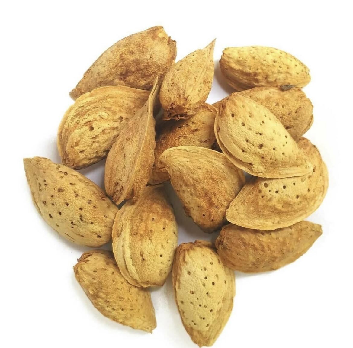 ZOON Kashmiri Kagzi Almonds in Shell - 400g | Premium Natural Almonds Rich in Protein, Fiber, Vitamin E & Minerals | Healthy Snack for Weight Loss, Baking & Energy Boost