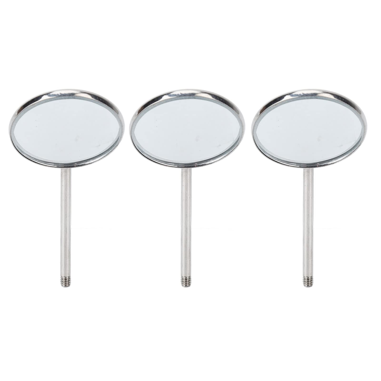 Stainless Steel Dental Mouth Mirror - 10 Pack Clear Vision Dental Inspection Mirror for Dentists & Home Use | Easy Polishing & Observation | Perfect for Dental Exams, Oral Hygiene & Home Care