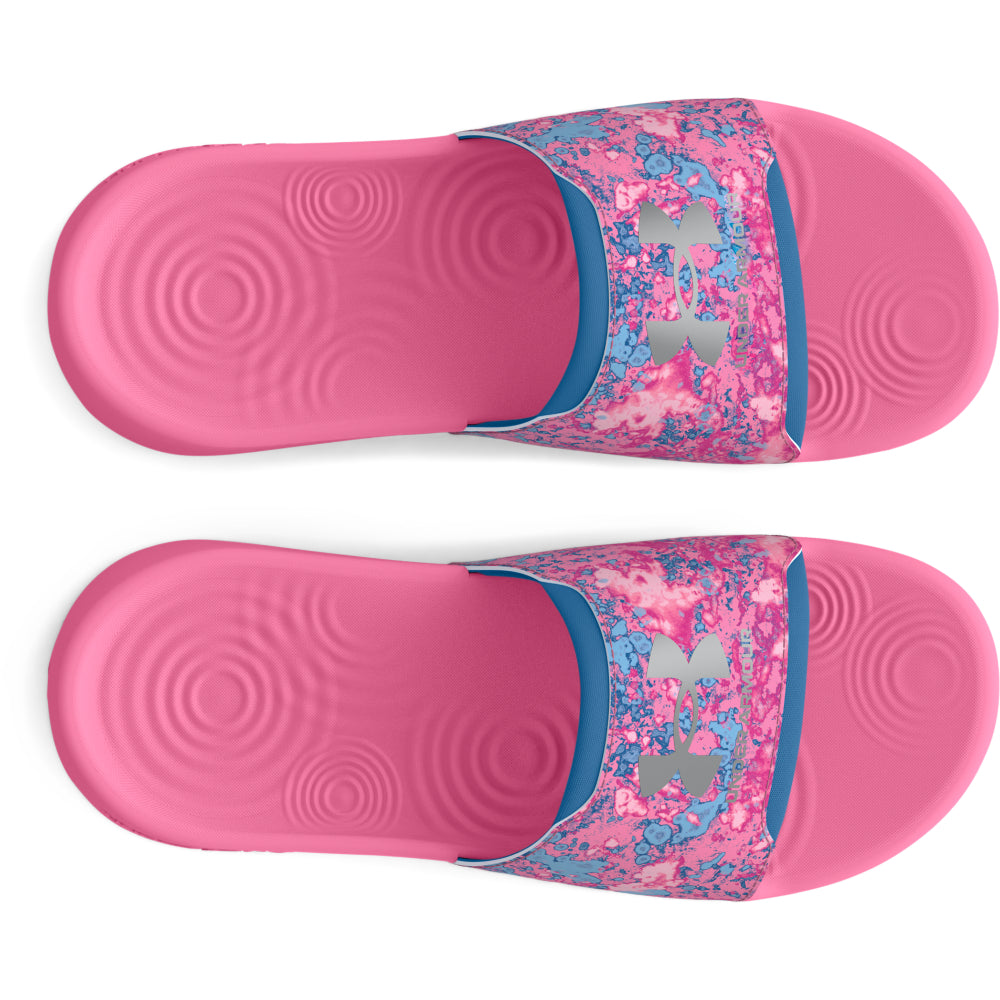 Under Armour Girls' Youth Ignite Select Slide Sandal - Comfortable Athletic Sandals for Kids, Perfect for Pool, Beach, Sports & Summer Play