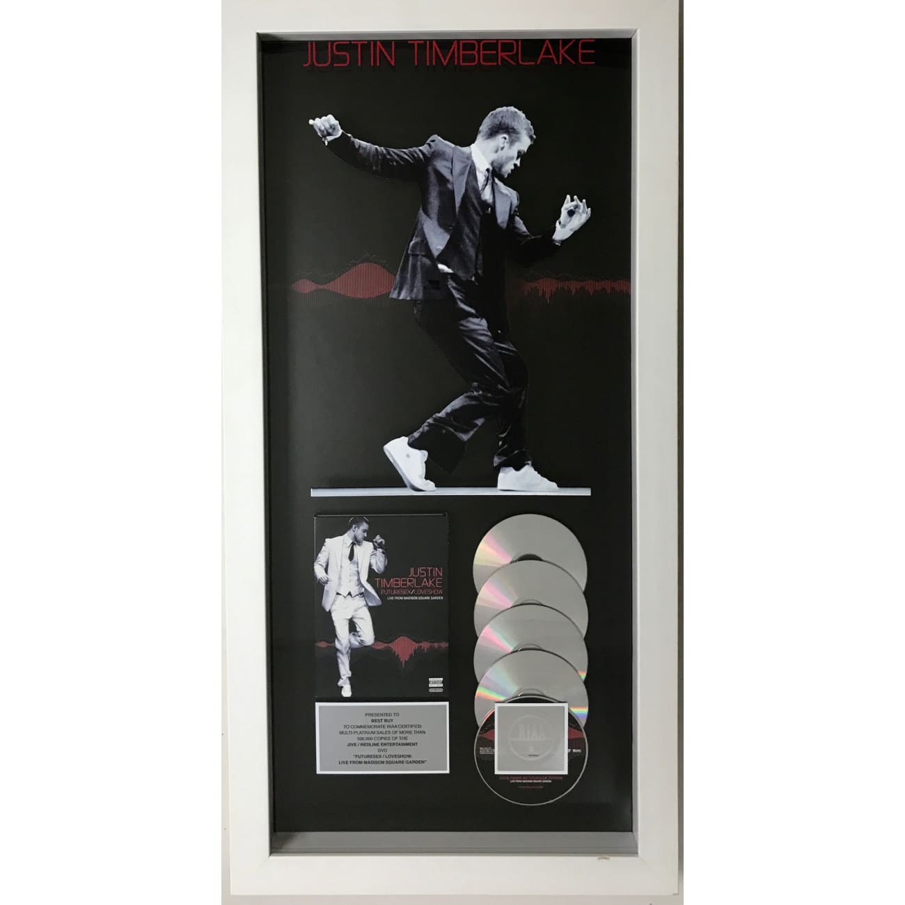 Justin Timberlake FutureSex/LoveShow Live Concert DVD - RIAA 5x Multi Platinum Award Winner | Perfect for Music Lovers & Collectors