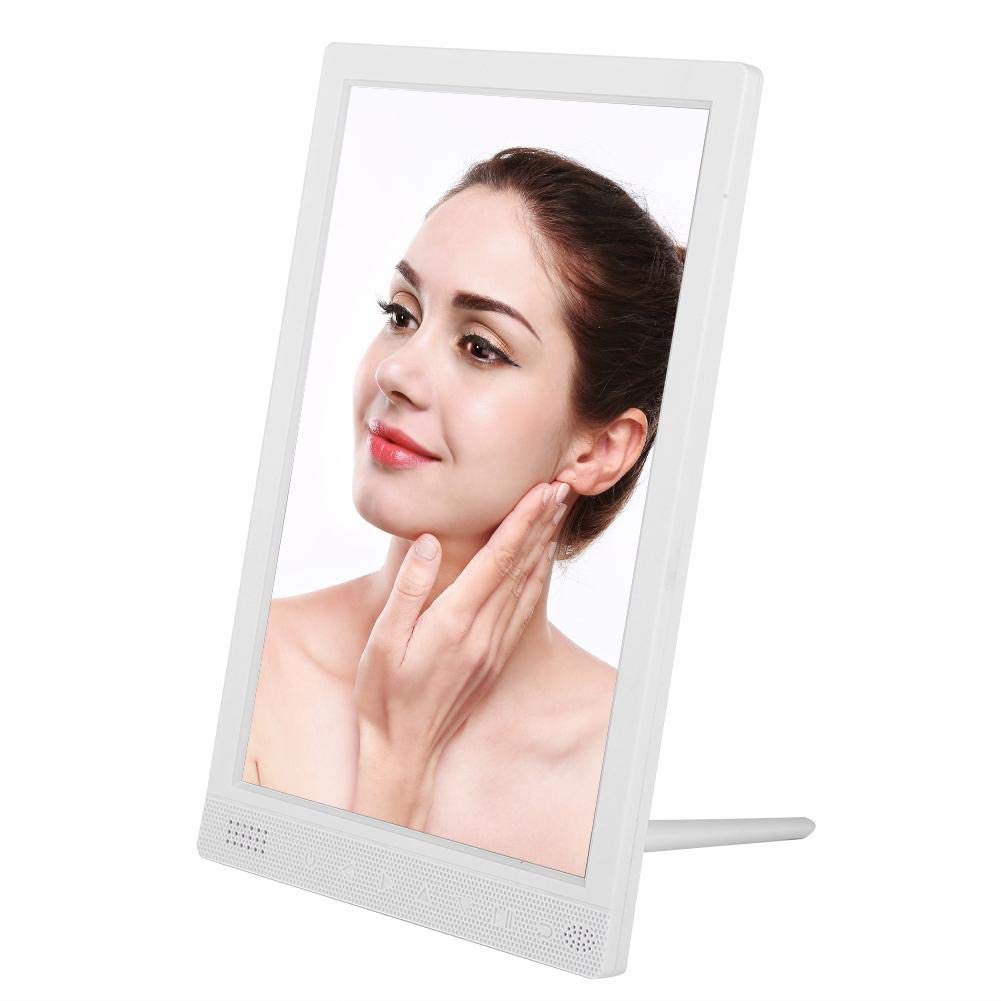 10 Inch Digital Photo Frame with 800x1280 IPS Screen - Electronic Picture Frame with Calendar, Video, Music Player, 7 Touch Buttons & Remote Control - Perfect for Home, Office, and Gift Giving (Black)