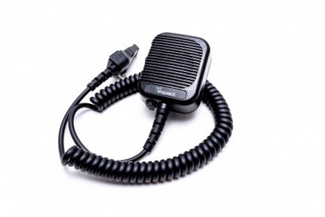 Impact Platinum Military Grade Two Way Radio Speaker Mic - IP67 Waterproof & Submersible with 3.5mm Audio Jack (K1 PRSM HD8 WP) - Ideal for Outdoor Adventures, Construction Sites & Emergency Communication