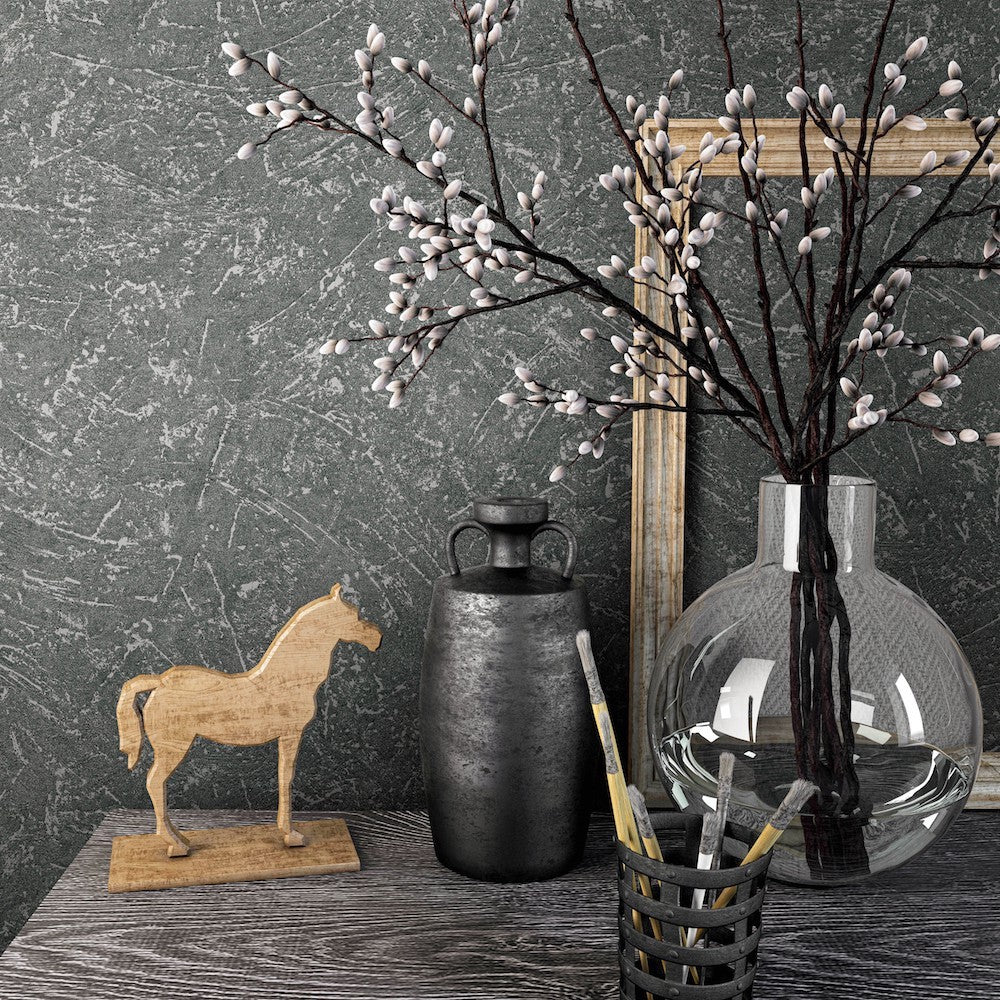 Loft Superior Urban Concrete Wall Art - Modern Industrial Decor for Living Room, Bedroom & Office