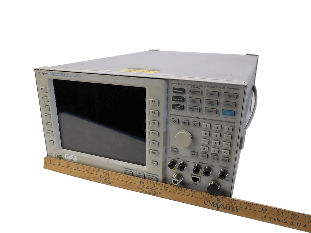 Agilent 8690 Series 10 Wireless Communications Test Set E5515C - Professional Network Testing Equipment for 5G, LTE, and IoT Applications in Labs & Field Work