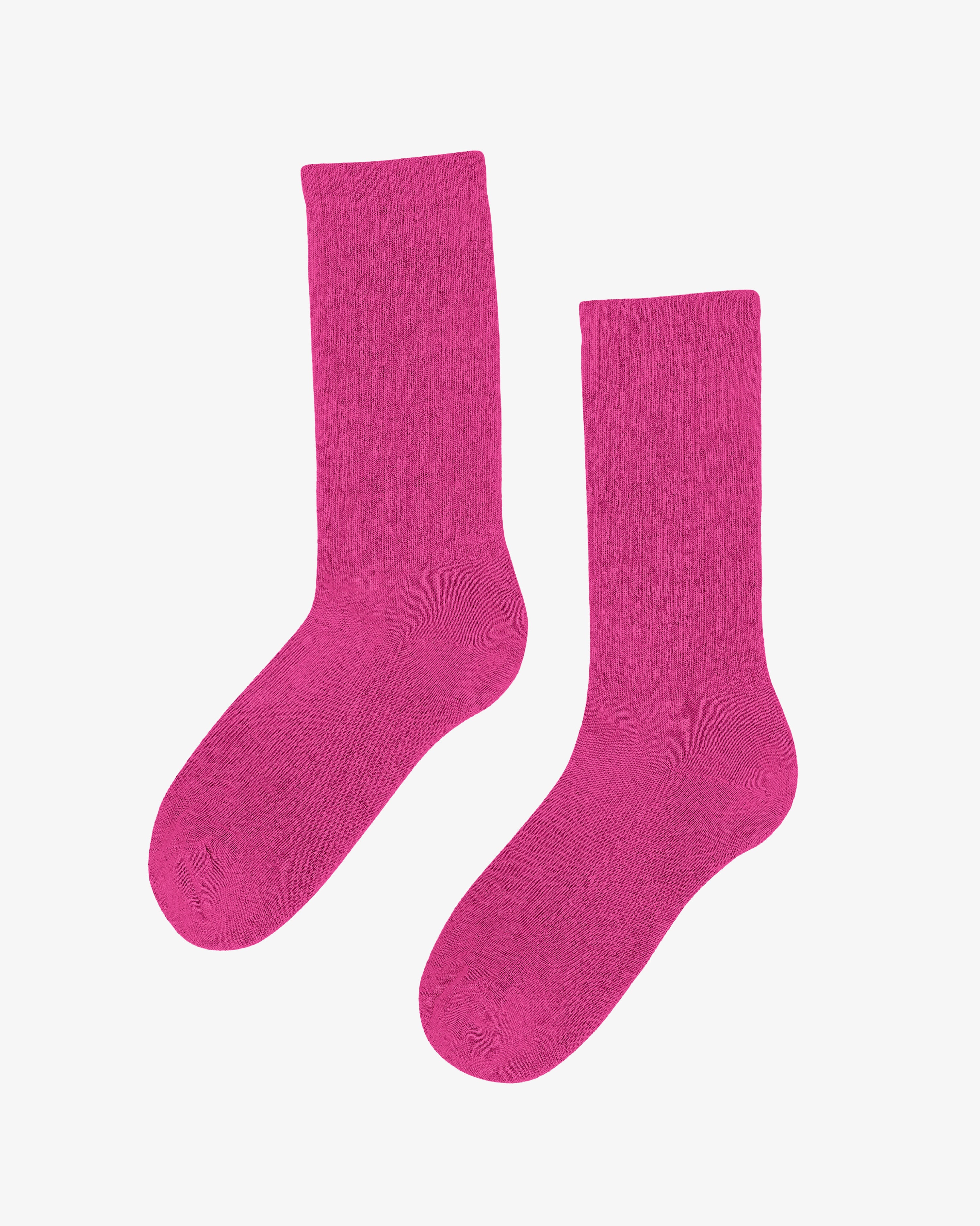 Organic Active Socks for Women - Breathable Bubblegum Pink Workout Socks - Perfect for Running, Yoga & Gym