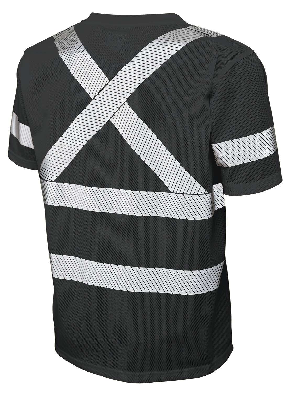 Tough Duck MicroMesh Short Sleeve Hi-Visibility Safety T-Shirt with Pocket ST07 - High Visibility Workwear for Construction, Roadwork & Outdoor Safety