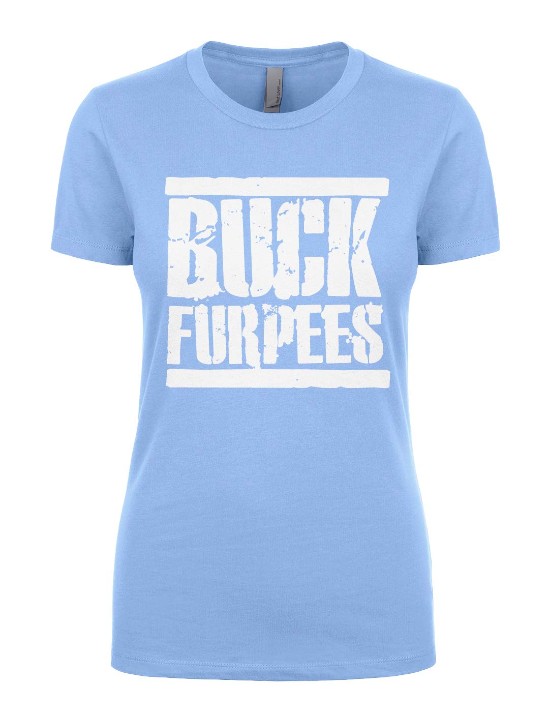 Women's Buck Furpees Fitness Workout Juniors T-Shirt - Comfortable Athletic Top for Gym, Running & Casual Wear