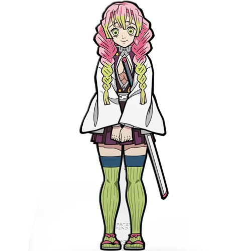Demon Slayer Enamel Pin - Mitsuri Kanroji Figpin Collectible [812] - Perfect for Anime Fans, Cosplay, and Gift Giving