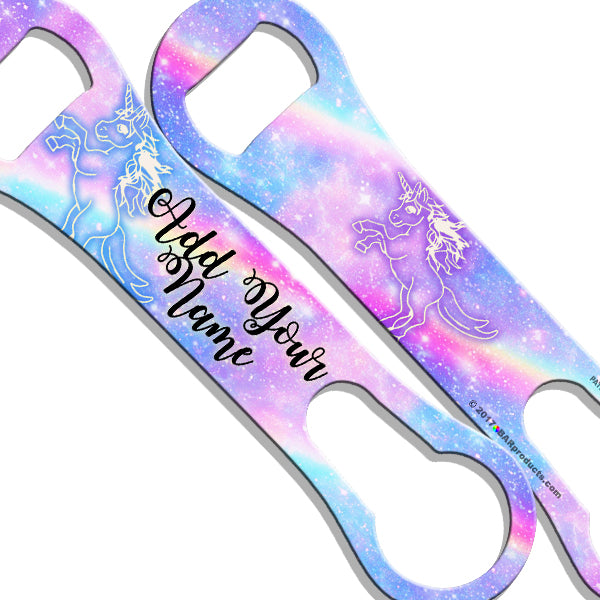 V Rod® Unicorn Bottle Opener - Personalized Name Engraved Bar Tool for Beer, Soda & Home Brewing - Perfect for Parties, BBQs & Gifts