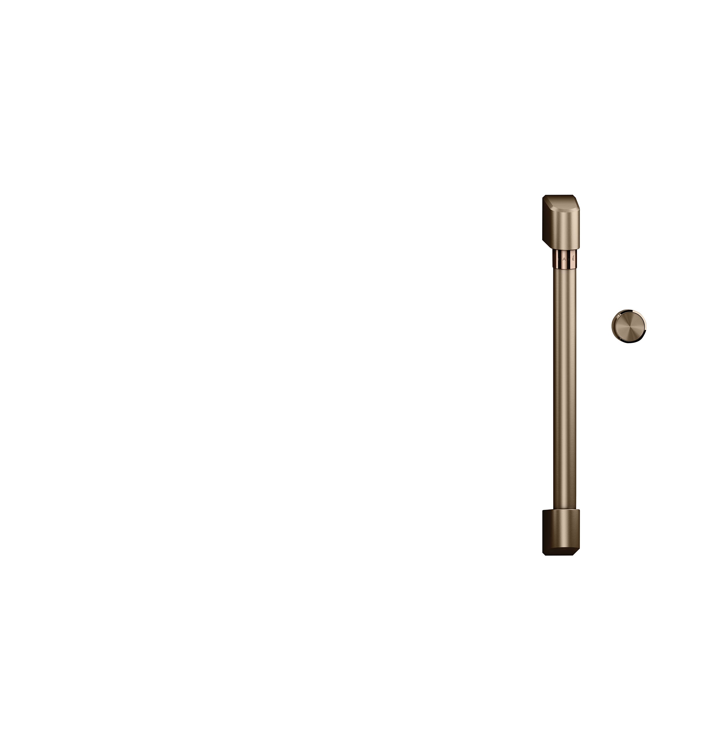 Brushed Bronze Over the Range Microwave Oven Handle Kit - CXOTRHKPMBZ | Easy Replacement for Kitchen Upgrades | Perfect for Modern Home Renovations & Appliance Maintenance