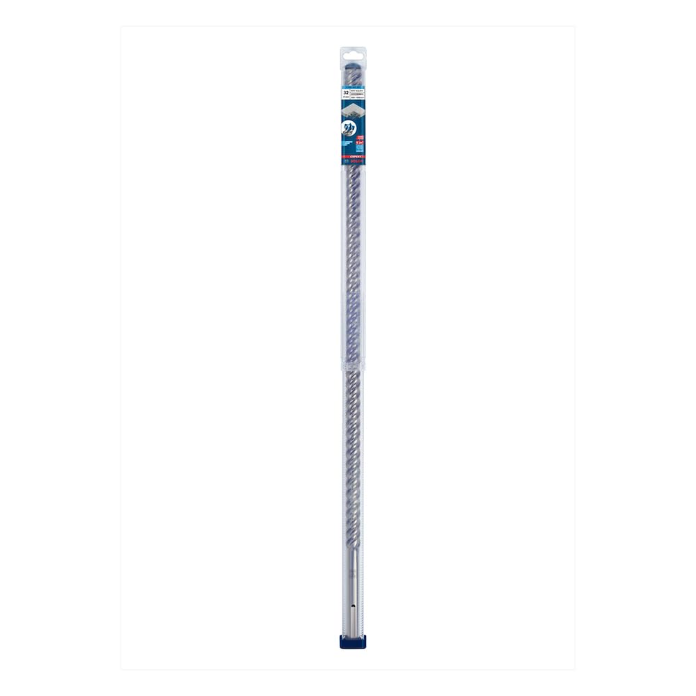 Bosch EXPERT SDS max-8X Hammer Drill Bit 32mm - Professional Rotary Hammer Drill Accessory for Soft & Hard Stone - Perfect for Masonry, Concrete Drilling & Construction Projects