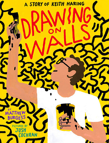Keith Haring Wall Art Book - Biography & Street Art History | Perfect for Art Lovers, Classroom Learning & Home Decor Inspiration