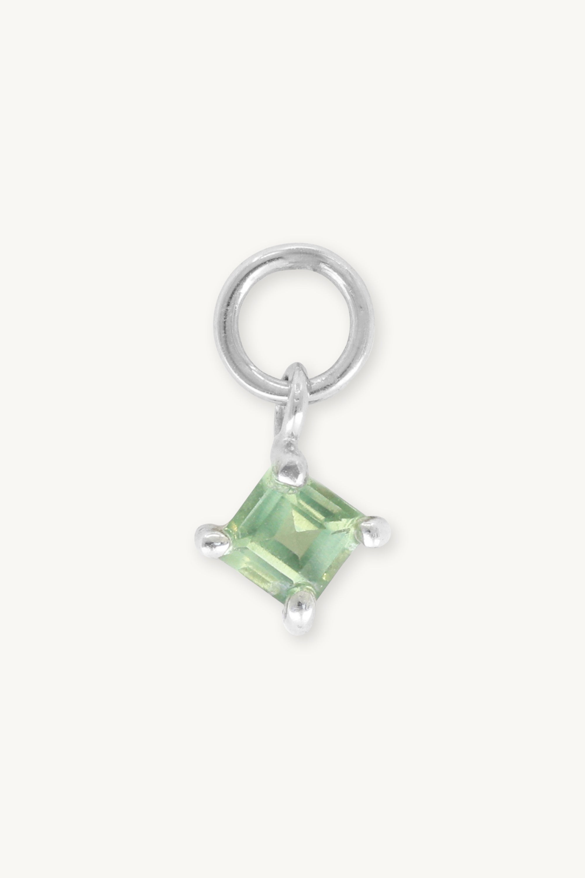 Petite Apatite Silver Charm Bracelet - Dainty Gemstone Jewelry for Women - Perfect for Everyday Wear & Special Occasions