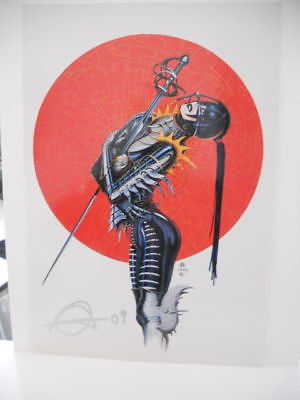 Chris Achilleos Fantasy Artist Signed Postcard 2008 - Limited Edition Collectible Artwork for Fans & Fantasy Enthusiasts | Perfect for Framing, Gifts & Home Decor