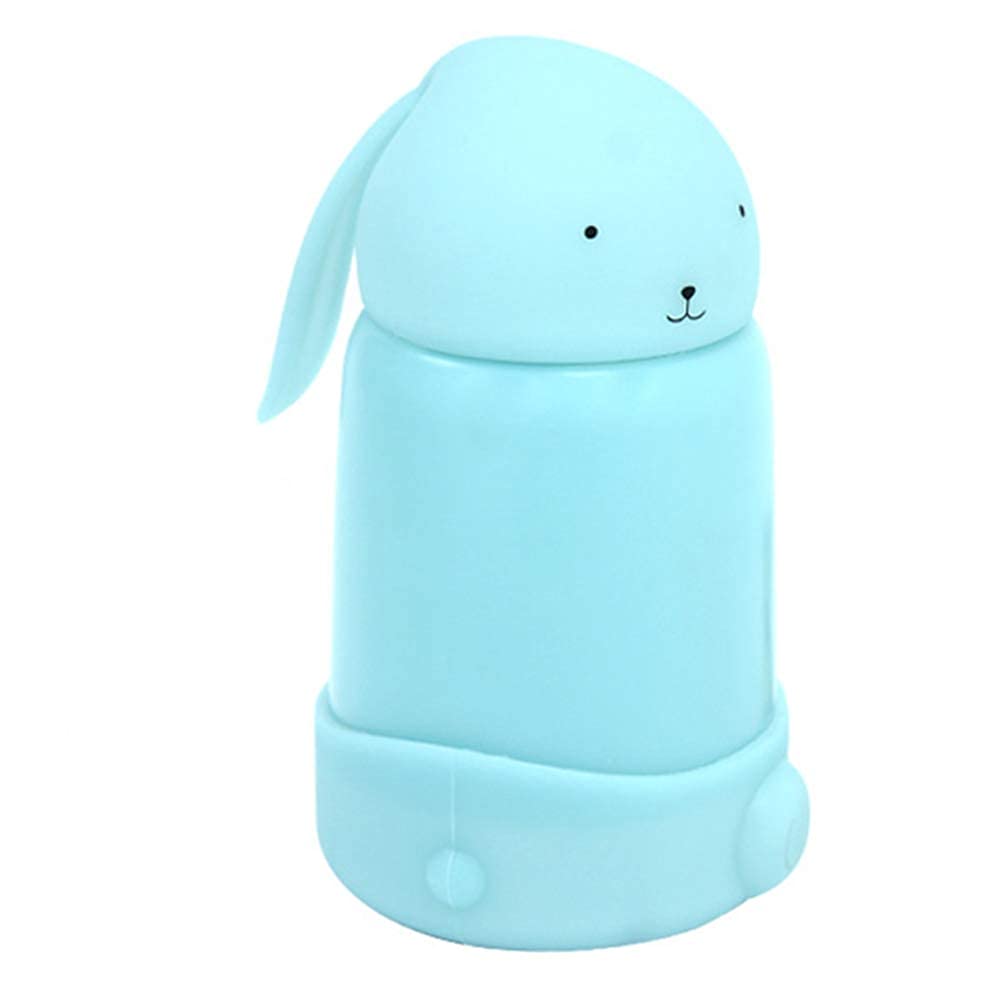 GONGFF Bunny Night Light - Portable LED Touch Control Table Lamp, USB Rechargeable Silicone Rabbit Lamp for Baby Bedside, Kids Room & Romantic Decor - White | Perfect for Nursery, Bedroom & Gift Giving