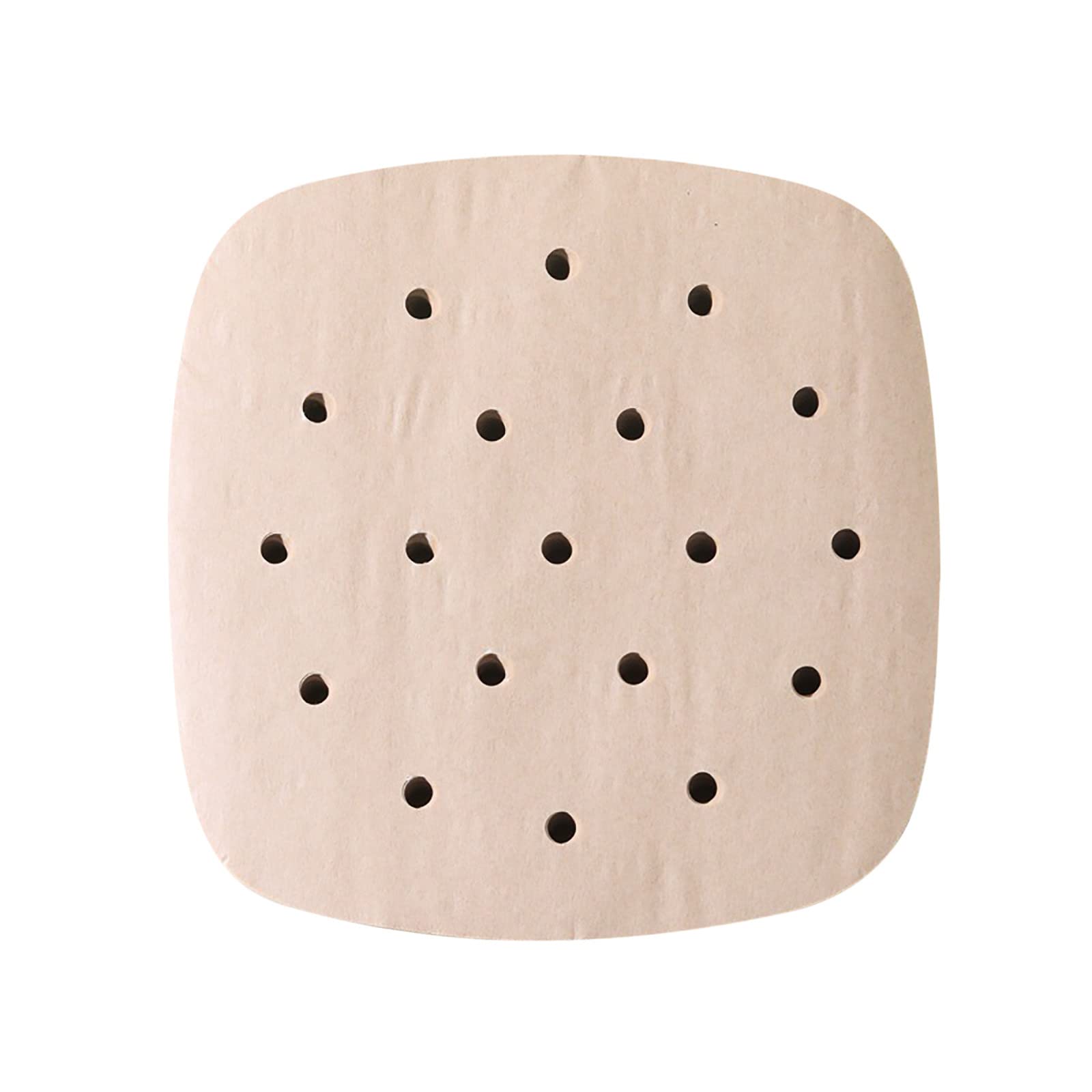 Mortilo 8-Inch Silicone Air Fryer Liners - Double-Sided Greaseproof Parchment Paper with Holes for Healthy Cooking | Perfect for Air Fryers, Steaming & Baking | Kitchen, Dining & Bar Essentials