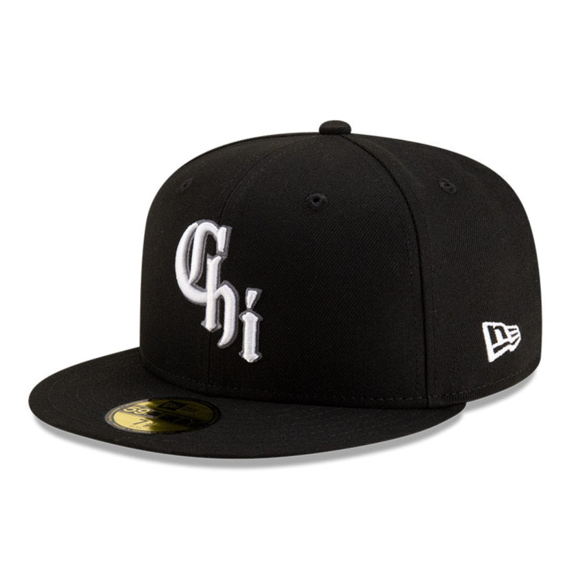 New Era 59Fifty Authentic MLB Chicago White Sox Alternate Snapback Hat - Black Baseball Cap for Men, Women - Perfect for Games, Streetwear & Sports Fan Gifts