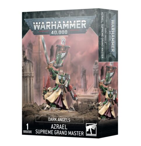Azrael Supreme Grand Master Dark Angels Warhammer 40K Miniature - Perfect for Tabletop Gaming, Collecting & Painting