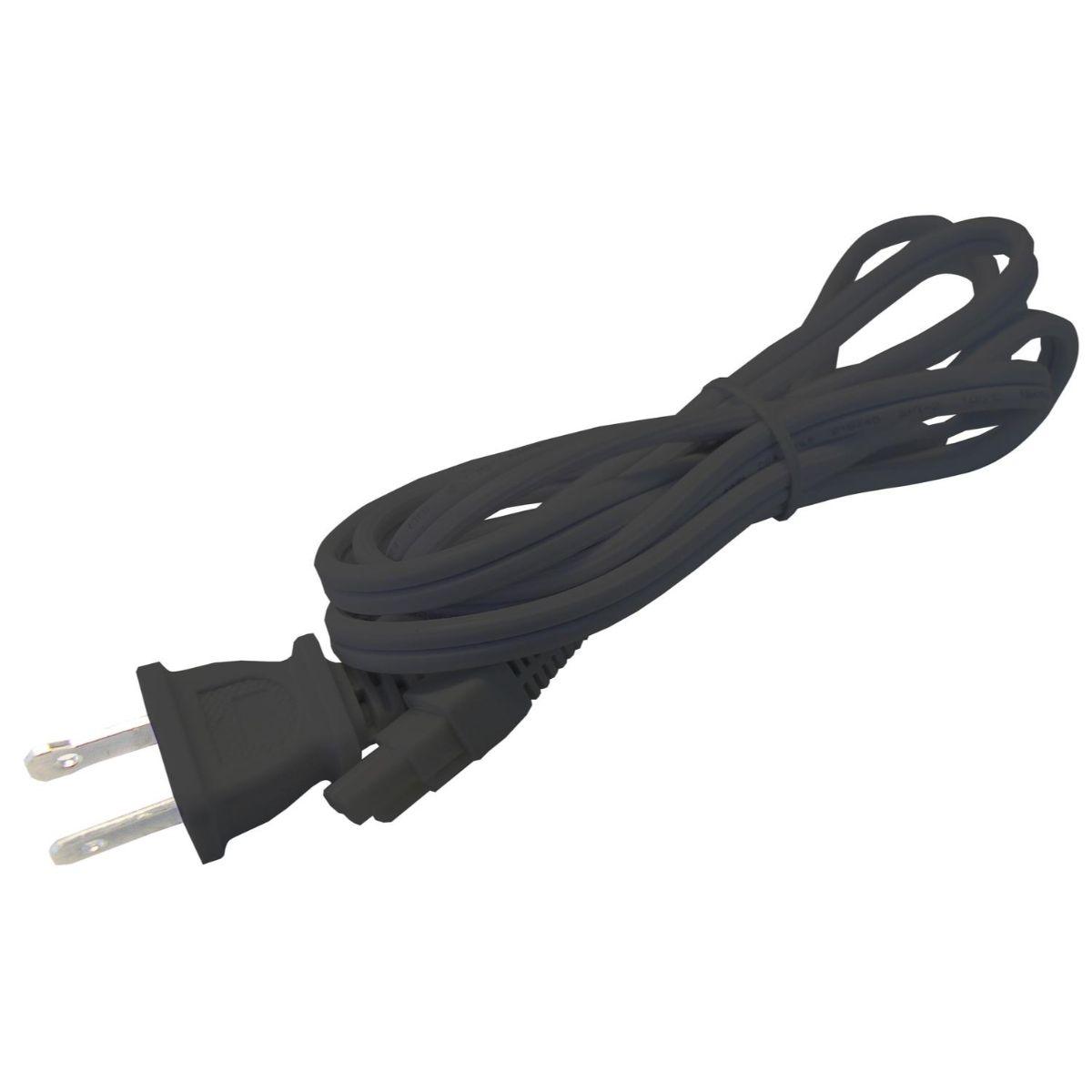 60-Inch Black Power Cord with Plug for Elena Task Lamp - Perfect for Home Office, Study Desk, and Reading Lighting