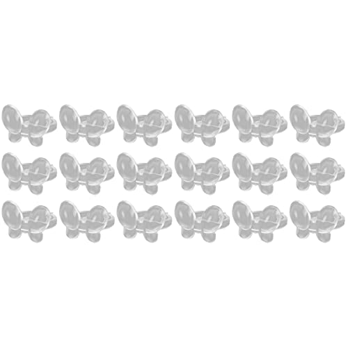 Uonlytech 100pcs Clear Nail Polish Color Display Cards - Professional Gel Nail Chart Ring with Butterfly Design for DIY Nail Art | False Nail Tips & Nail Swatch Sticks | Perfect for Salon, Home Manicure & Nail Art Practice
