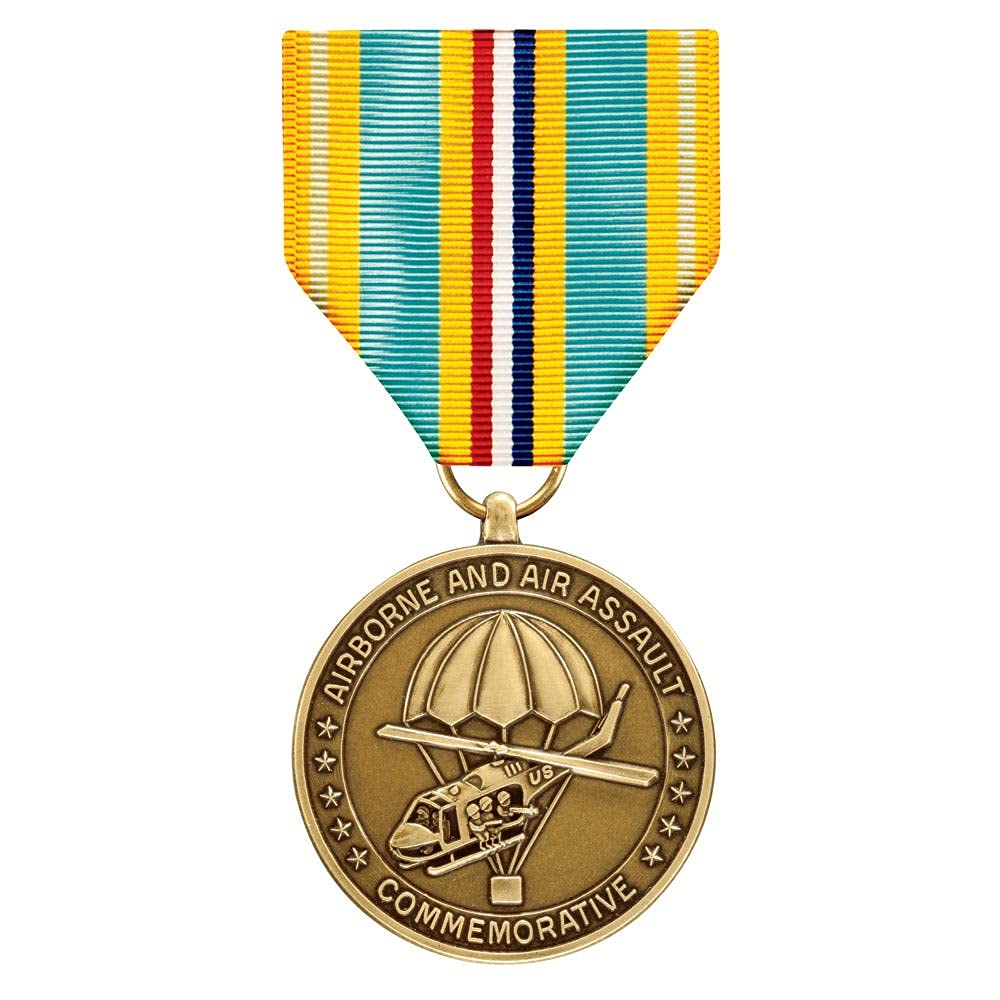 MEDALS OF AMERICA EST. 1976 Airborne & Air Assault Commemorative Medal - Military Collectible Gift for Veterans & History Enthusiasts