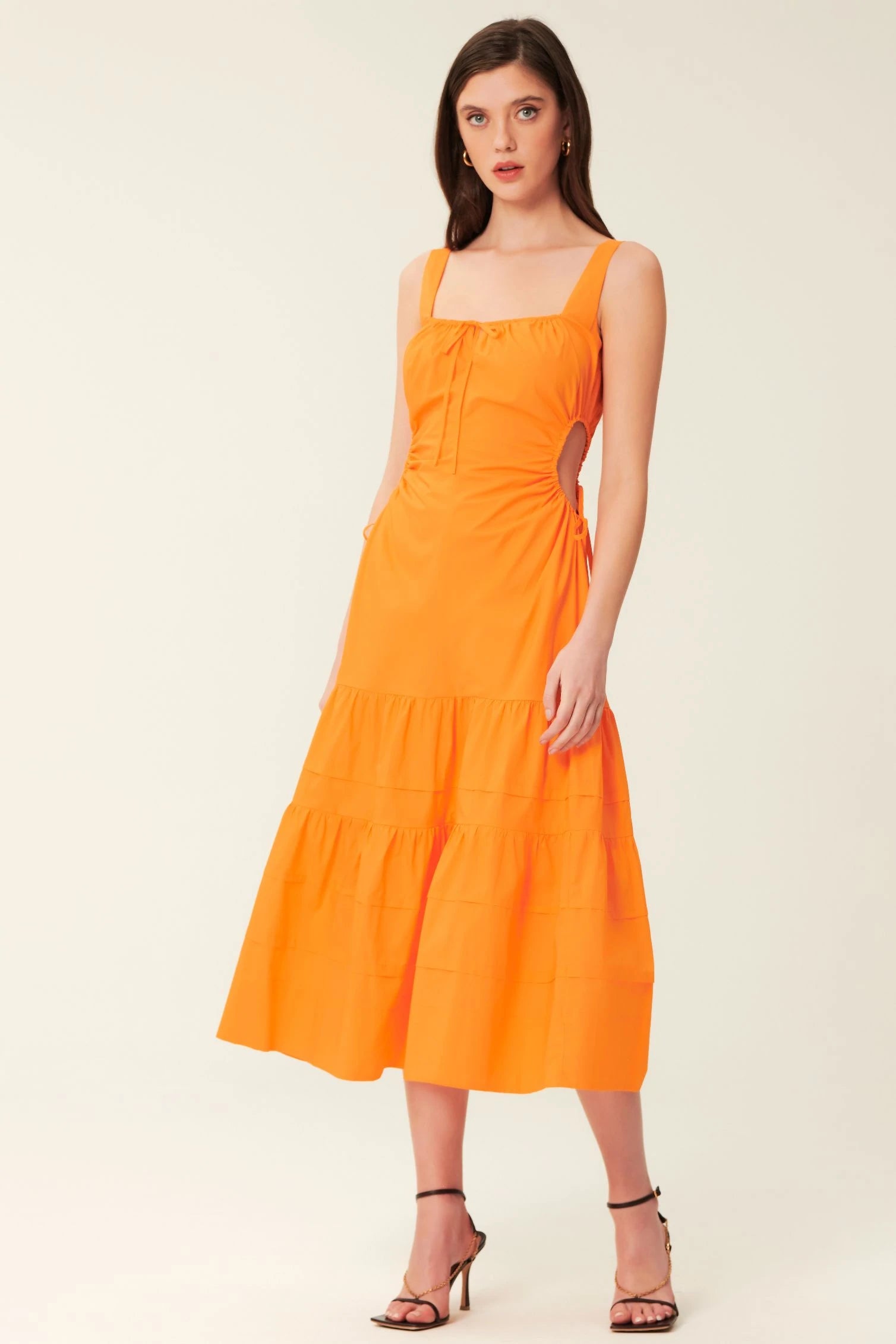 Betty Dress - Elegant Women's Floral Midi Dress for Casual & Party Wear | Perfect for Summer Outfits, Date Nights & Special Occasions