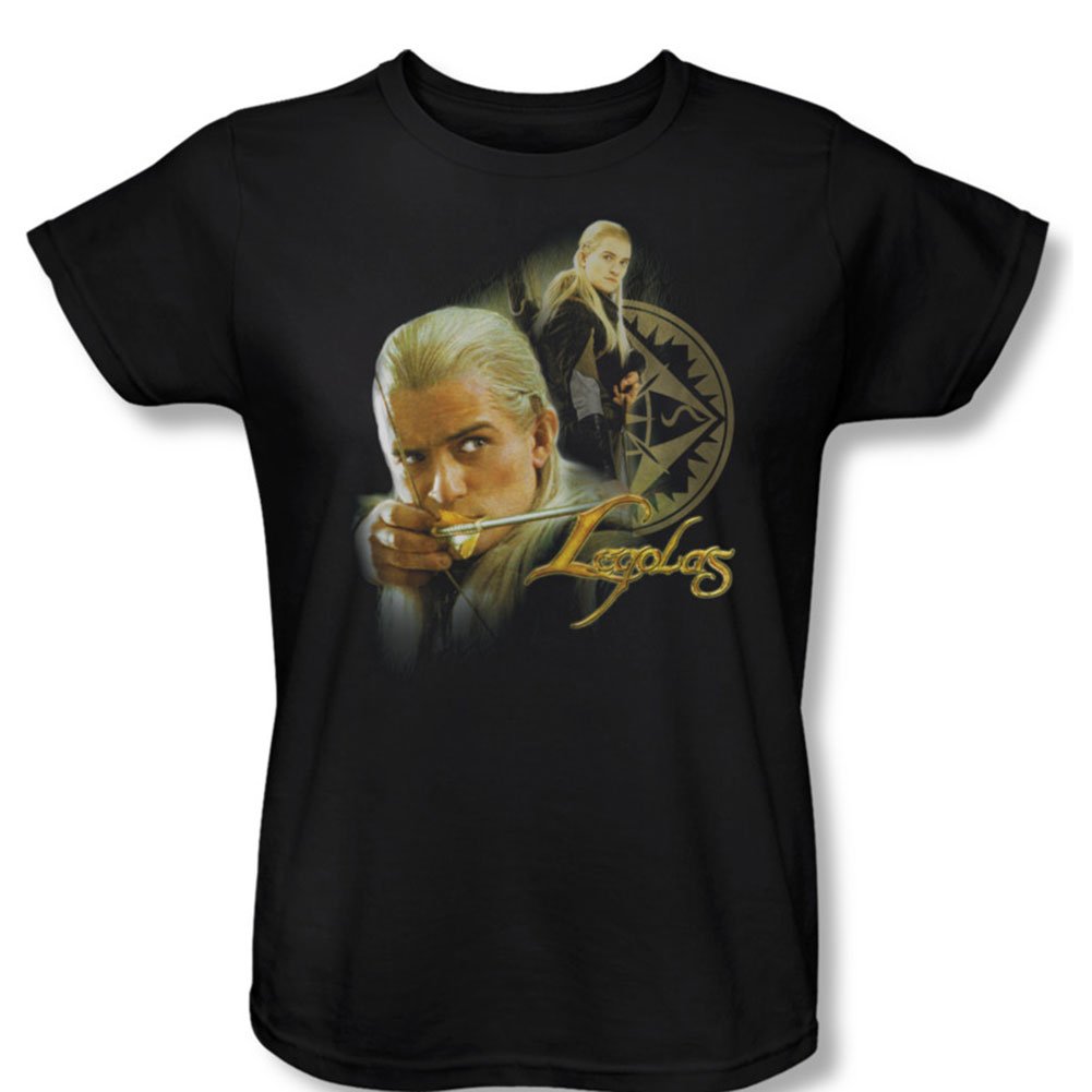 Lord of the Rings Legolas T-Shirt for Women - Fantasy Cosplay Gift